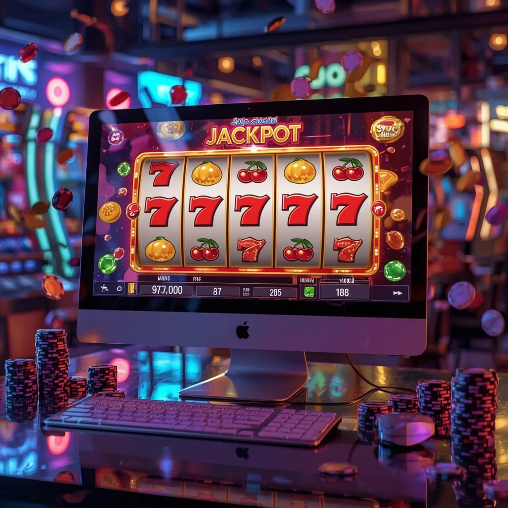 slots sur le moniteur Cabarino Casino