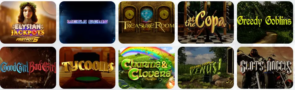 Les Jackpots au Cabarino Casino